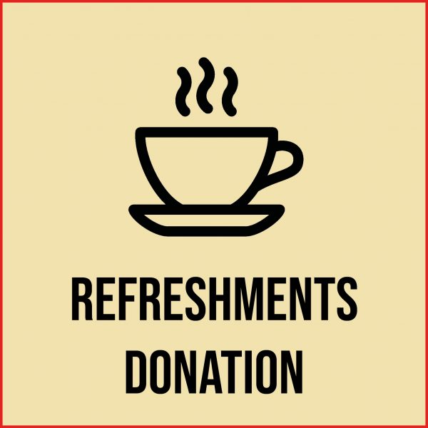 Refreshments Donation