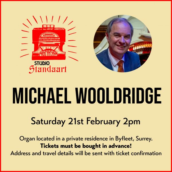 Michael Wooldridge - Saturday 21st February 2026 2pm